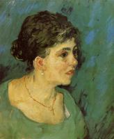 Gogh, Vincent van - Portrait of a Woman in Blue